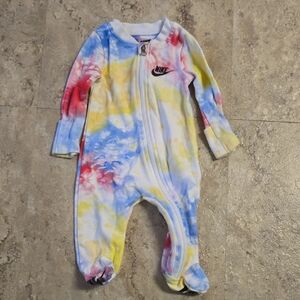 Nike Tie Dye Footie Pajama
